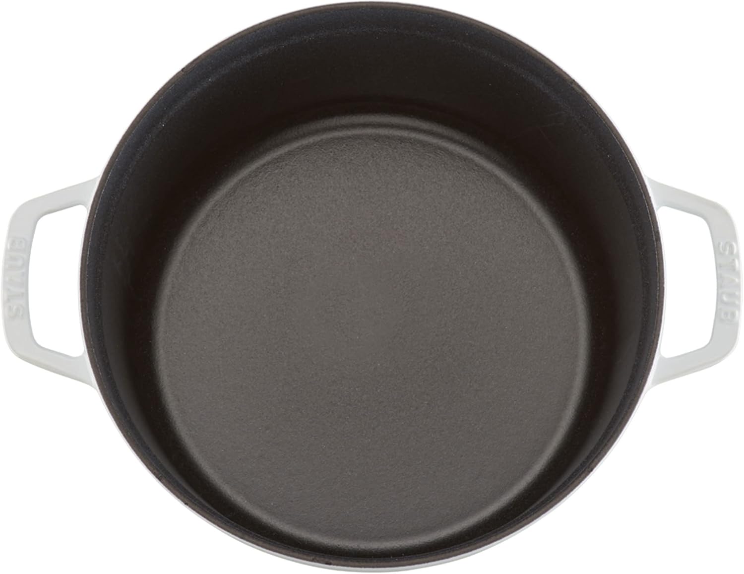 STAUB Cast Iron Dutch Oven Round Cocotte, Made in France