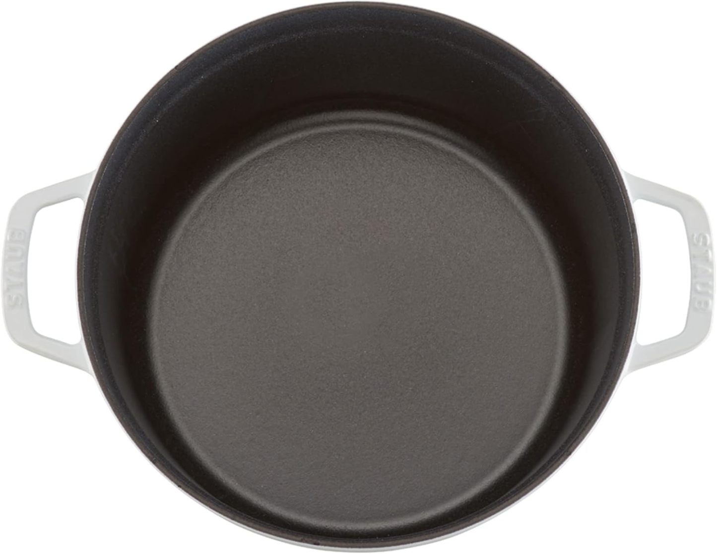 STAUB Cast Iron Dutch Oven Round Cocotte, Made in France