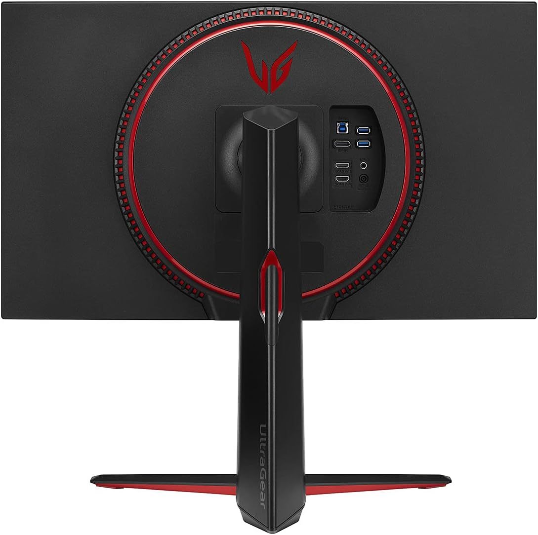 LG 27GP850-B Ultragear Gaming Monitor 27-Inch QHD (2560 x 1440) Nano IPS Display 1ms Response Time 165Hz Refresh Rate NVIDIA G-SYNC Compatible AMD FreeSync Premium Tilt/Height/Pivot Adjustable Stand