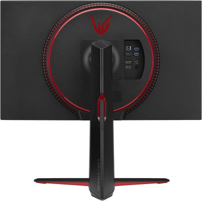 LG 27GP850-B Ultragear Gaming Monitor 27-Inch QHD (2560 x 1440) Nano IPS Display 1ms Response Time 165Hz Refresh Rate NVIDIA G-SYNC Compatible AMD FreeSync Premium Tilt/Height/Pivot Adjustable Stand