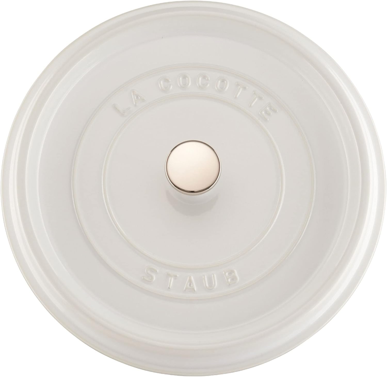 STAUB Cast Iron Dutch Oven Round Cocotte, Made in France