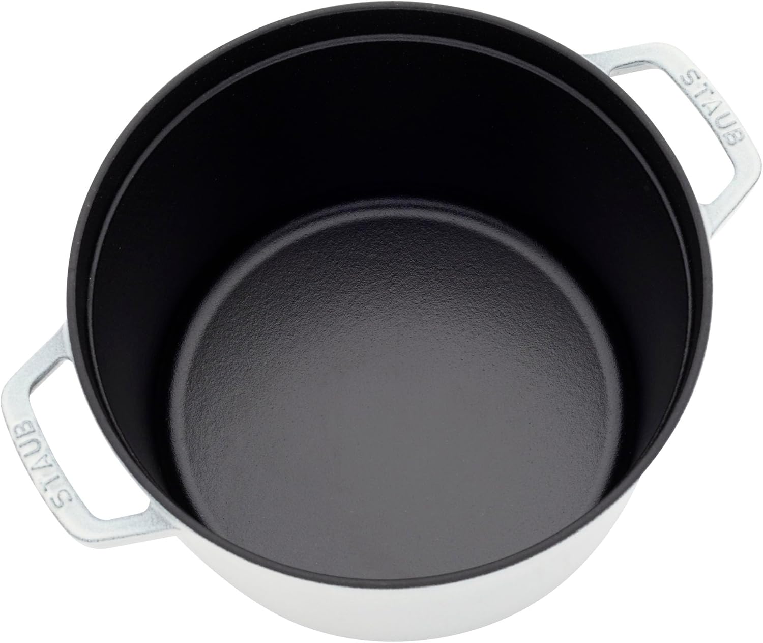 STAUB Cast Iron Dutch Oven Round Cocotte, Made in France