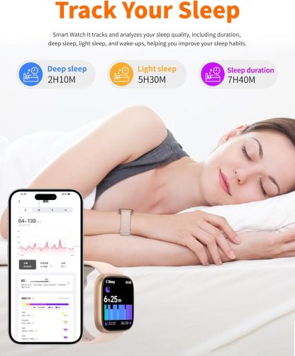 Smart Watch for Men Women, Bluetooth Calling,Compatible with Android & iOS