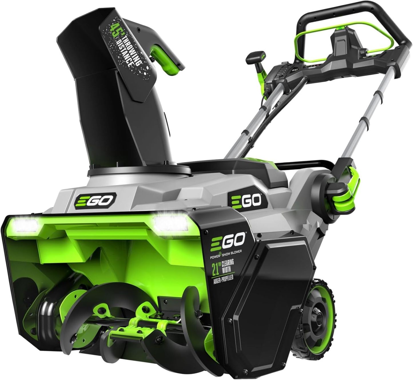 EGO Power+ SNT2110 Peak Power 21-Inch 56-Volt Cordless Snow Blower with Steel Auger Battery and Charger Not Included,Black