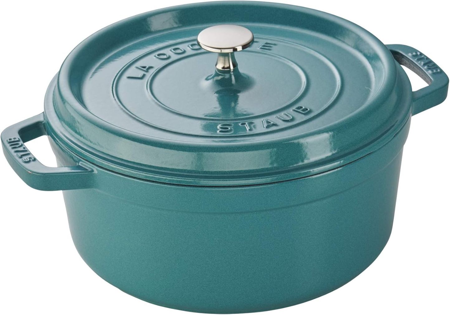 STAUB Cast Iron Dutch Oven Round Cocotte, Made in France
