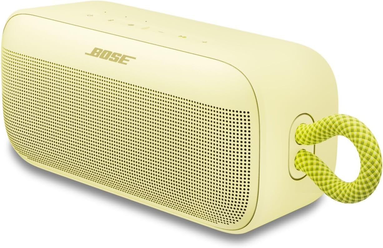 Bose SoundLink Plus Portable Bluetooth Speaker, Wireless Outdoor Speaker, Up to 20 Hours Battery Life, Waterproof and Dustproof, Black