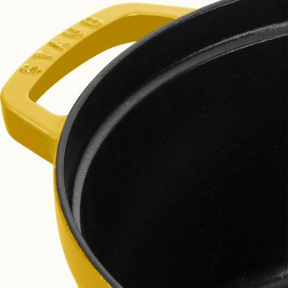 STAUB Cast Iron Dutch Oven Round Cocotte, Made in France