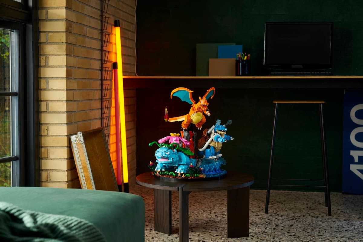 Venusaur, Charizard e Blastoise