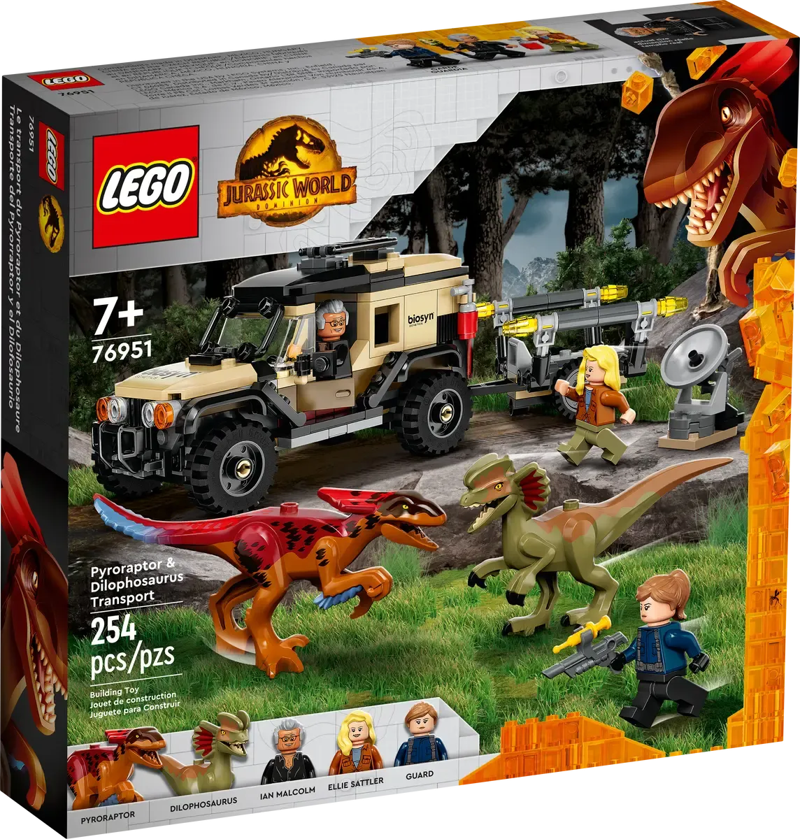 Pyroraptor & Dilophosaurus Transport