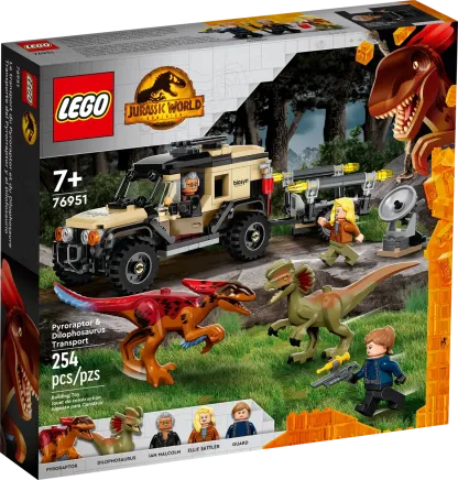 Pyroraptor & Dilophosaurus Transport