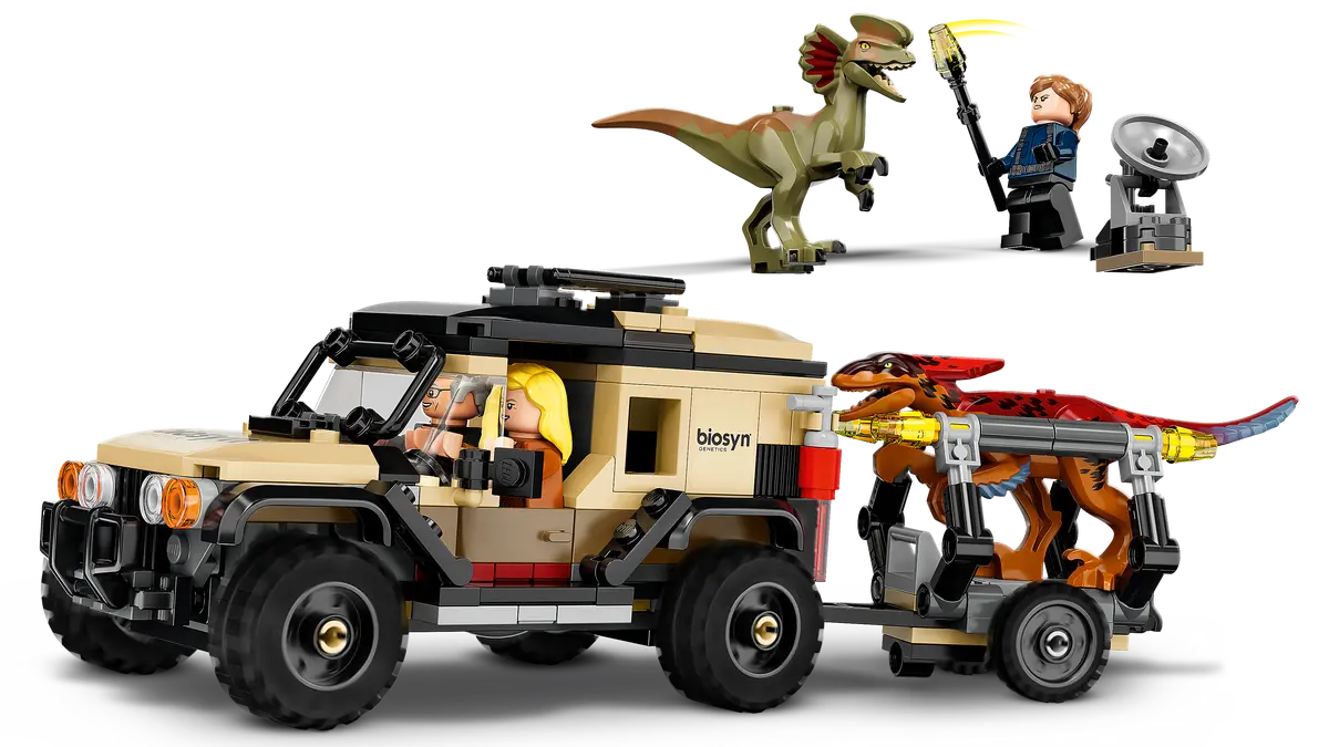 Pyroraptor & Dilophosaurus Transport