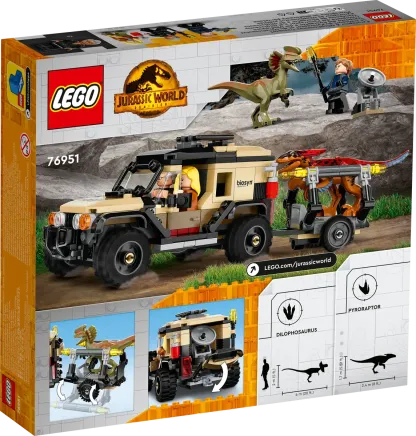 Pyroraptor & Dilophosaurus Transport