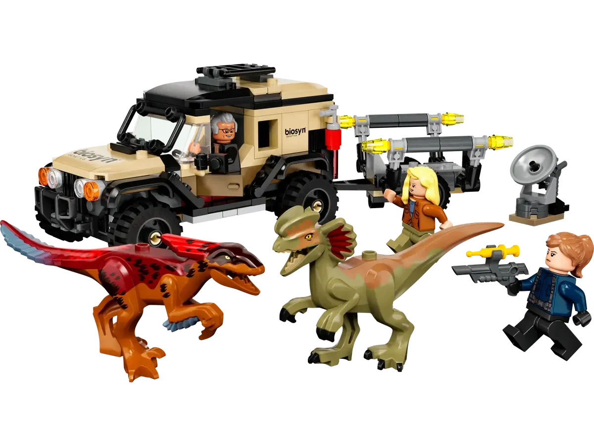 Pyroraptor & Dilophosaurus Transport