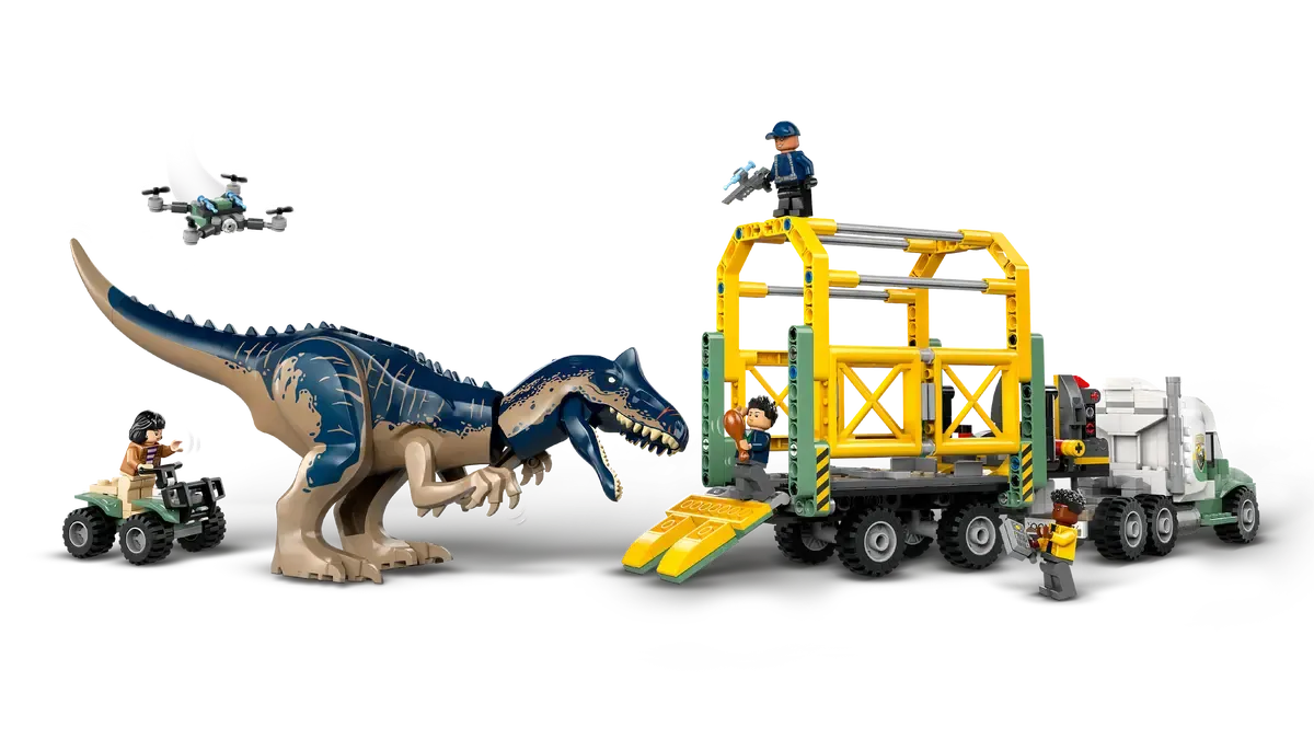 Dinosaur Missions: Allosaurus Transport Truck