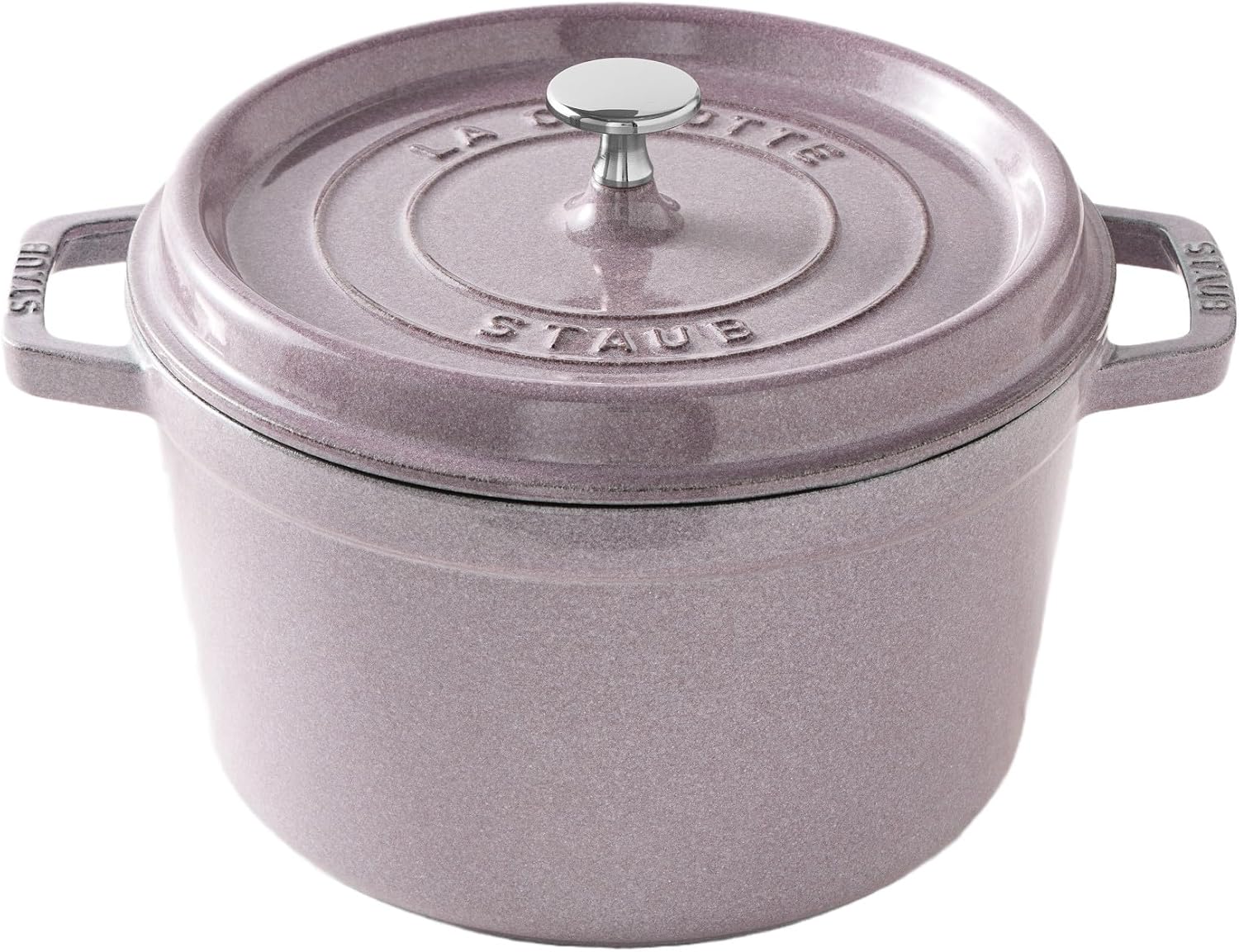 STAUB Cast Iron Dutch Oven Round Cocotte, Made in France
