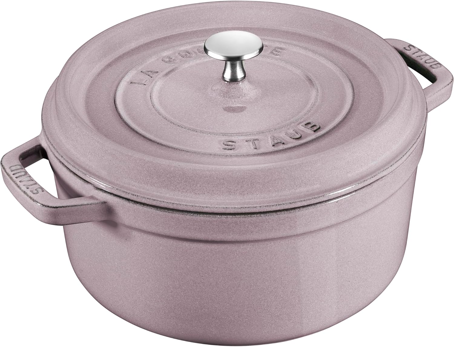 STAUB Cast Iron Dutch Oven Round Cocotte, Made in France