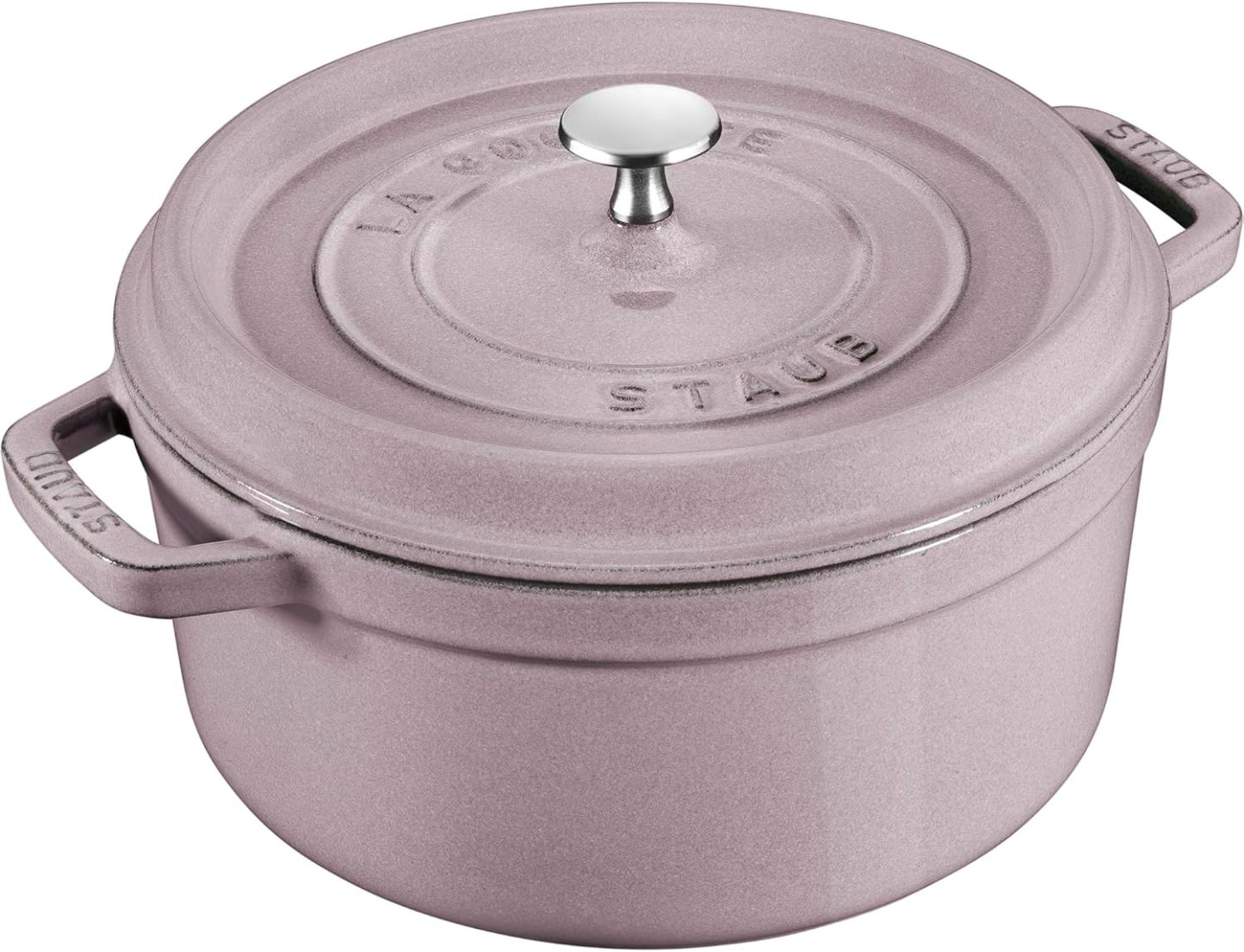 STAUB Cast Iron Dutch Oven Round Cocotte, Made in France