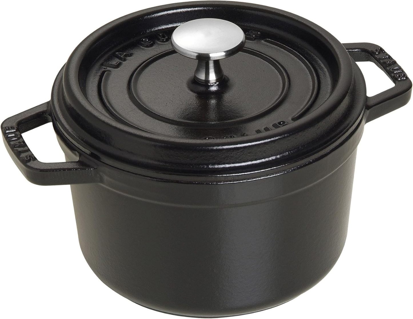 STAUB Cast Iron Dutch Oven Round Cocotte, Made in France