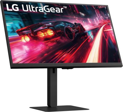 LG 27G640A-B 27-inch Ultragear QHD (2560 x 1440) IPS Gaming Monitor, 300Hz, 1ms, NVIDIA G-Sync, AMD FreeSync Premium, VESA DisplayHDR 400, HDMI 2.1, USB Type-C, Tilt/Height/Swivel/Pivot Stand, Black