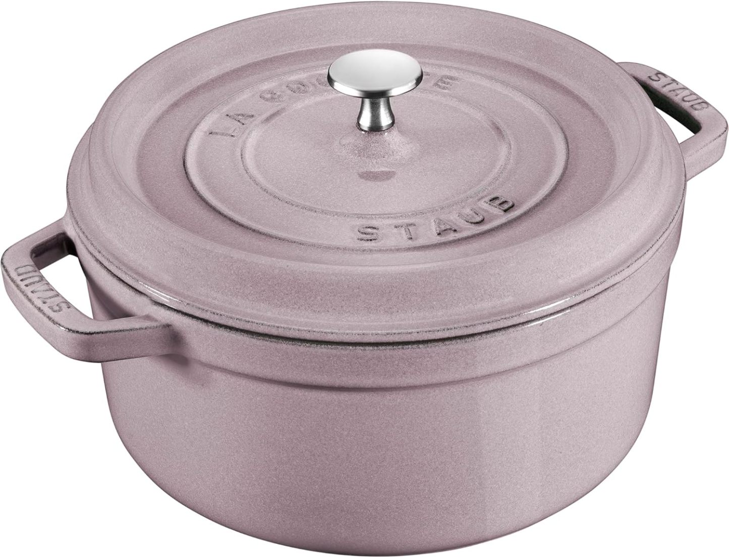 STAUB Cast Iron Dutch Oven Round Cocotte, Made in France