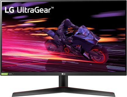 LG 27GP750-B 27” Ultragear FHD (1920 x 1080) IPS Gaming Monitor w/ 1ms Response Time & 240Hz Refresh Rate, NVIDIA G-SYNC Compatible with AMD FreeSync Premium, Thin Bezel, Tilt/Height/Pivot Adjustable