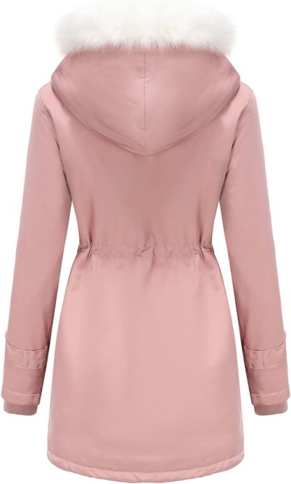 Winter Long Sleeve Parka Jackets - Women's