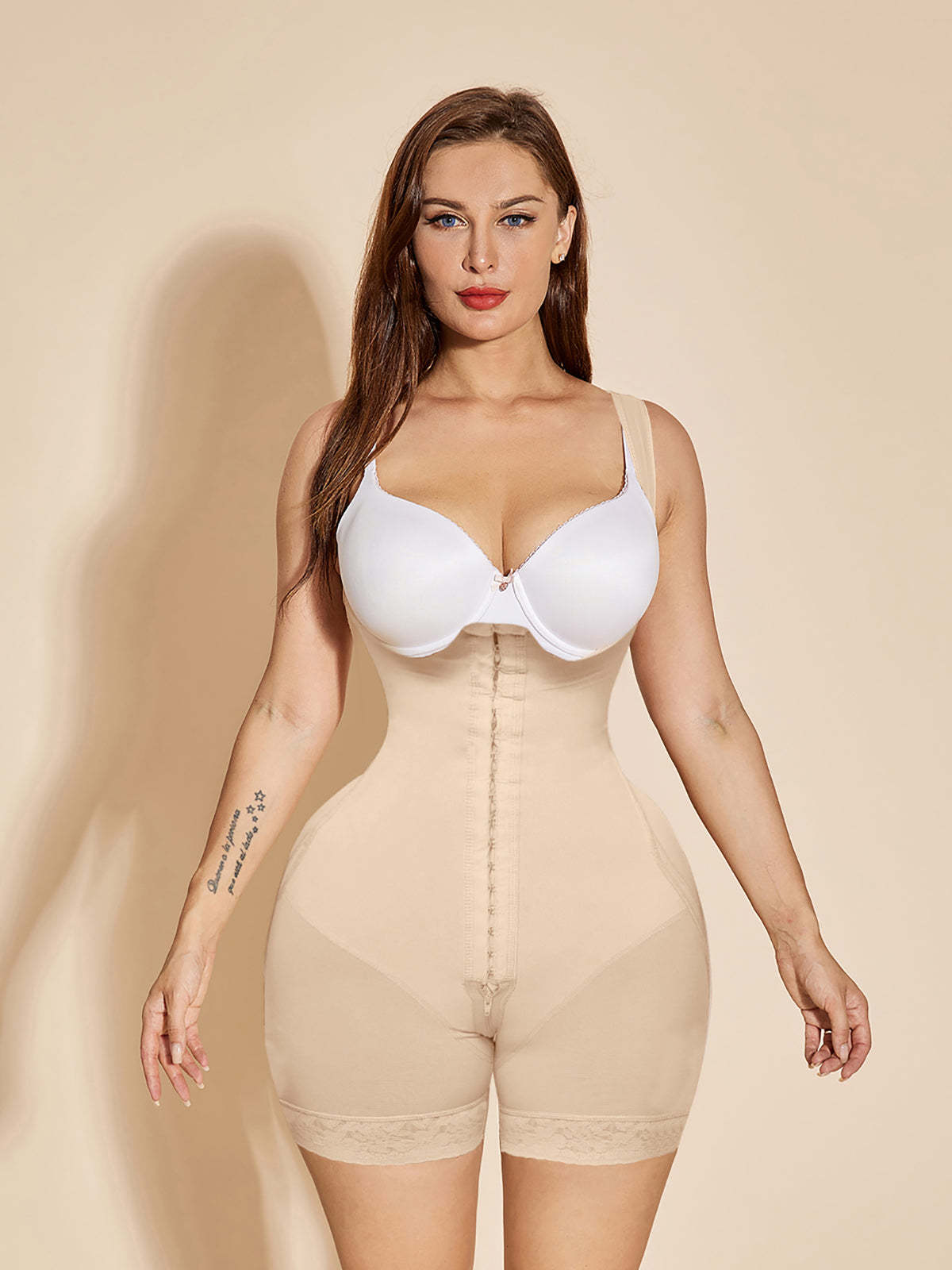 High Waist Compression Slimmer Butt Lifter Shapewear Shorts Ref10058