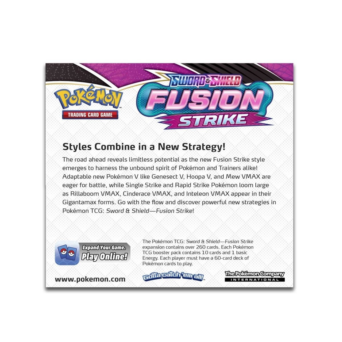 Pokémon TCG: Sword & Shield-Fusion Strike Booster Display Box (36 Packs)
