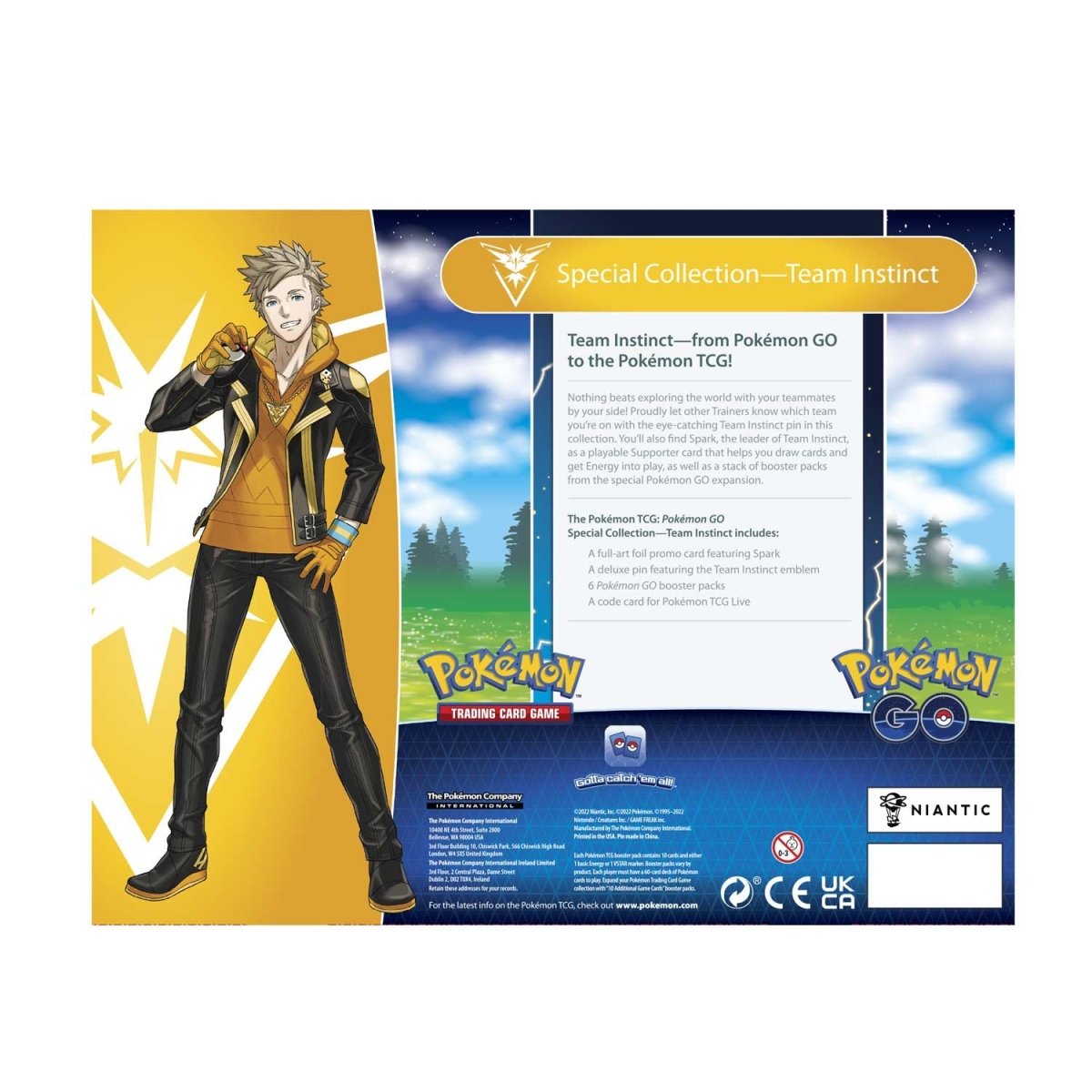 Pokémon TCG: Pokémon GO Special Collection (Team Instinct)