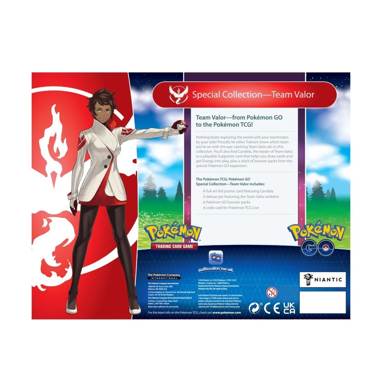 Pokémon TCG: Pokémon GO Special Collection (Team Valor)