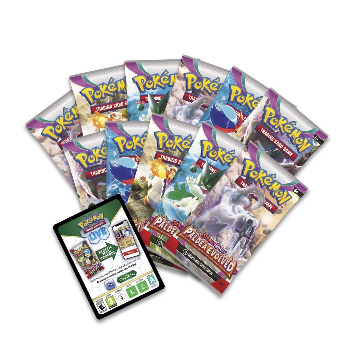 Pokémon TCG: Scarlet & Violet-Paldea Evolved Pokémon Center Elite Trainer Box