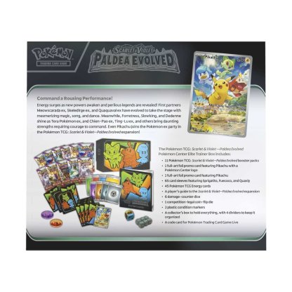 Pokémon TCG: Scarlet & Violet-Paldea Evolved Pokémon Center Elite Trainer Box