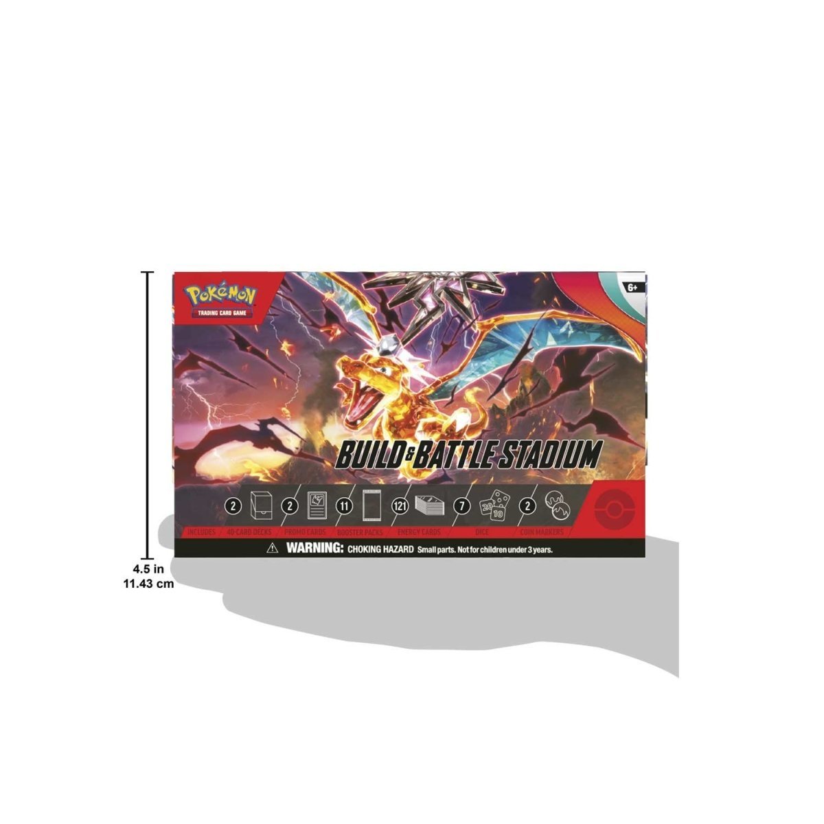 Pokémon TCG: Scarlet & Violet-Obsidian Flames Build & Battle Stadium