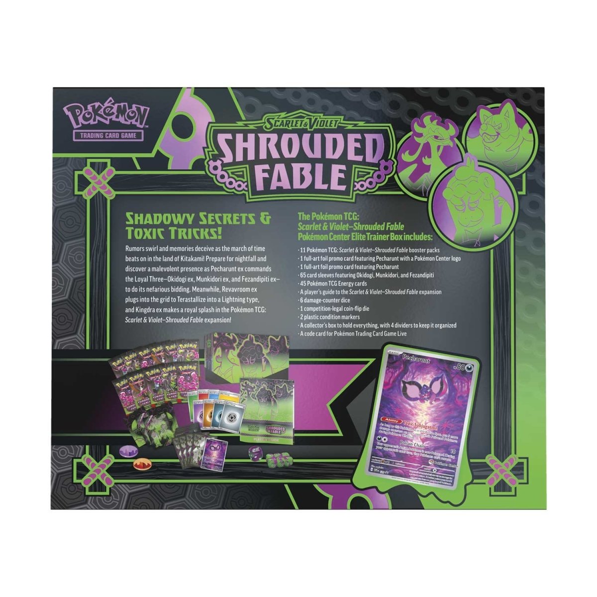Pokémon TCG: Scarlet & Violet-Shrouded Fable Pokémon Center Elite Trainer Box