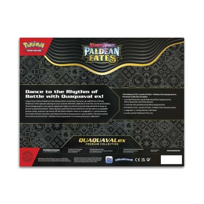 Pokémon TCG: Scarlet & Violet-Paldean Fates Quaquaval ex Premium Collection