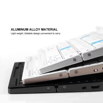 Mini Folding Bluetooth Wireless Keypad