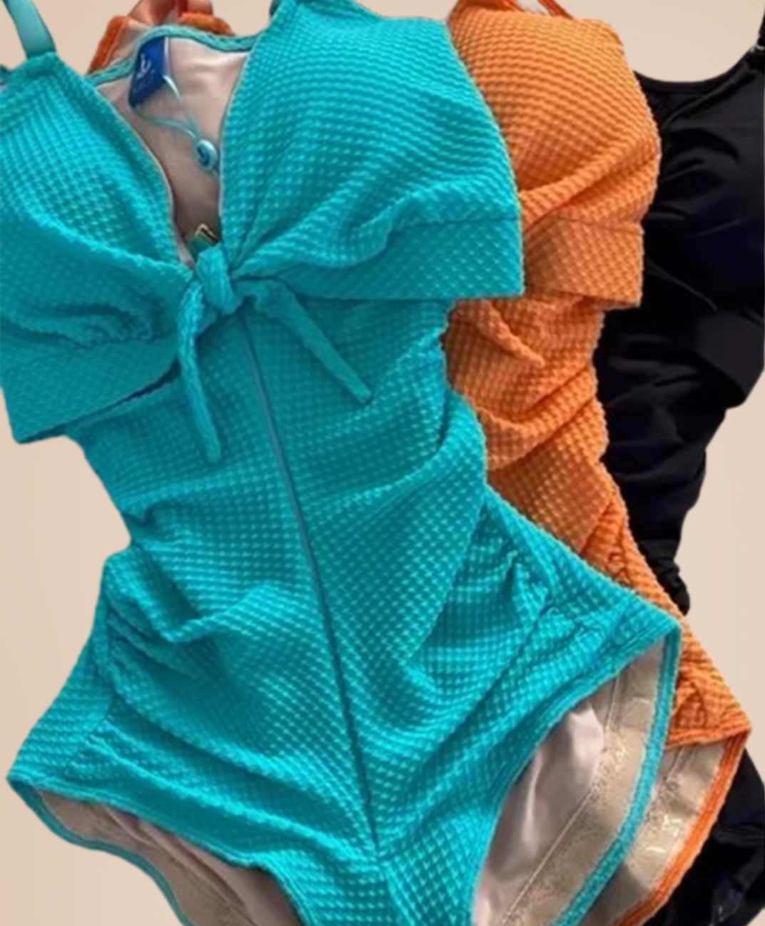 Butt Lifting Swimwear Bodysuit Sleeveless Shapewear