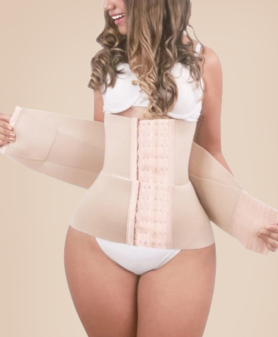 Invisible Velcro Hourglass Type Waist Trainer