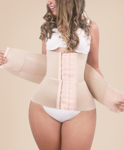 Invisible Velcro Hourglass Type Waist Trainer