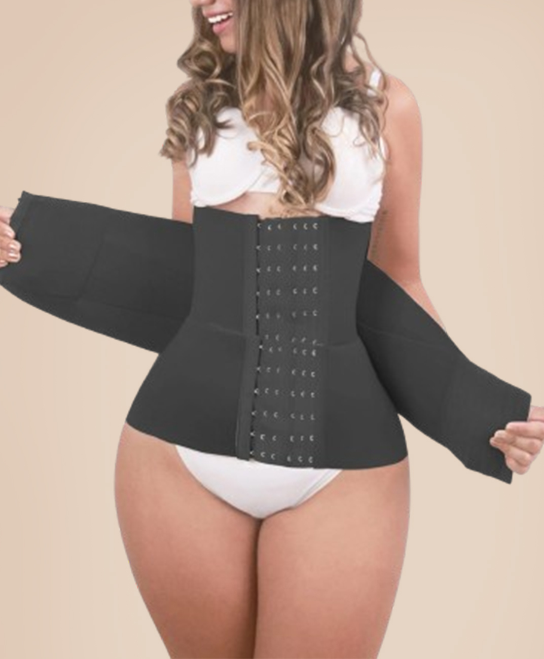 Invisible Velcro Hourglass Type Waist Trainer