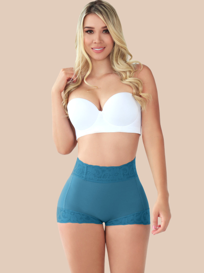 Women Classic Lace Butt Lifter Panty Smoothing Brief - Daily Wear