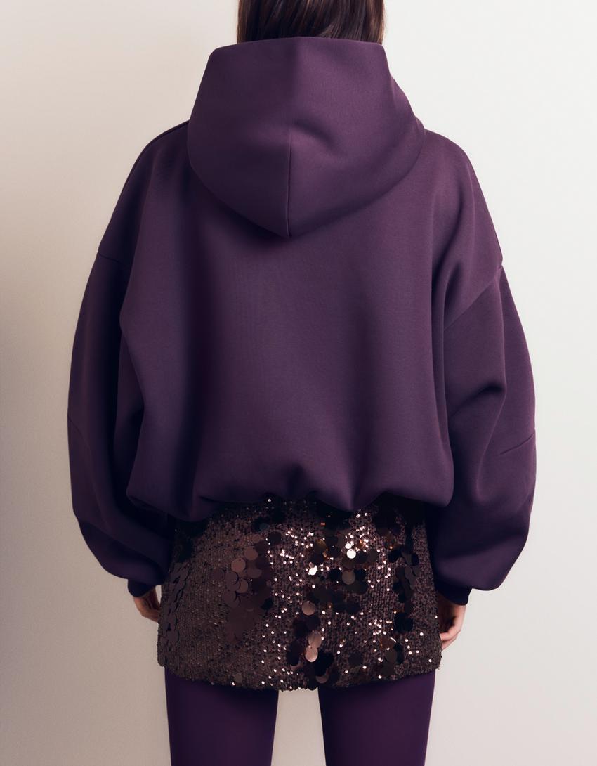 Cocoa Night Sequin Mini Skirt