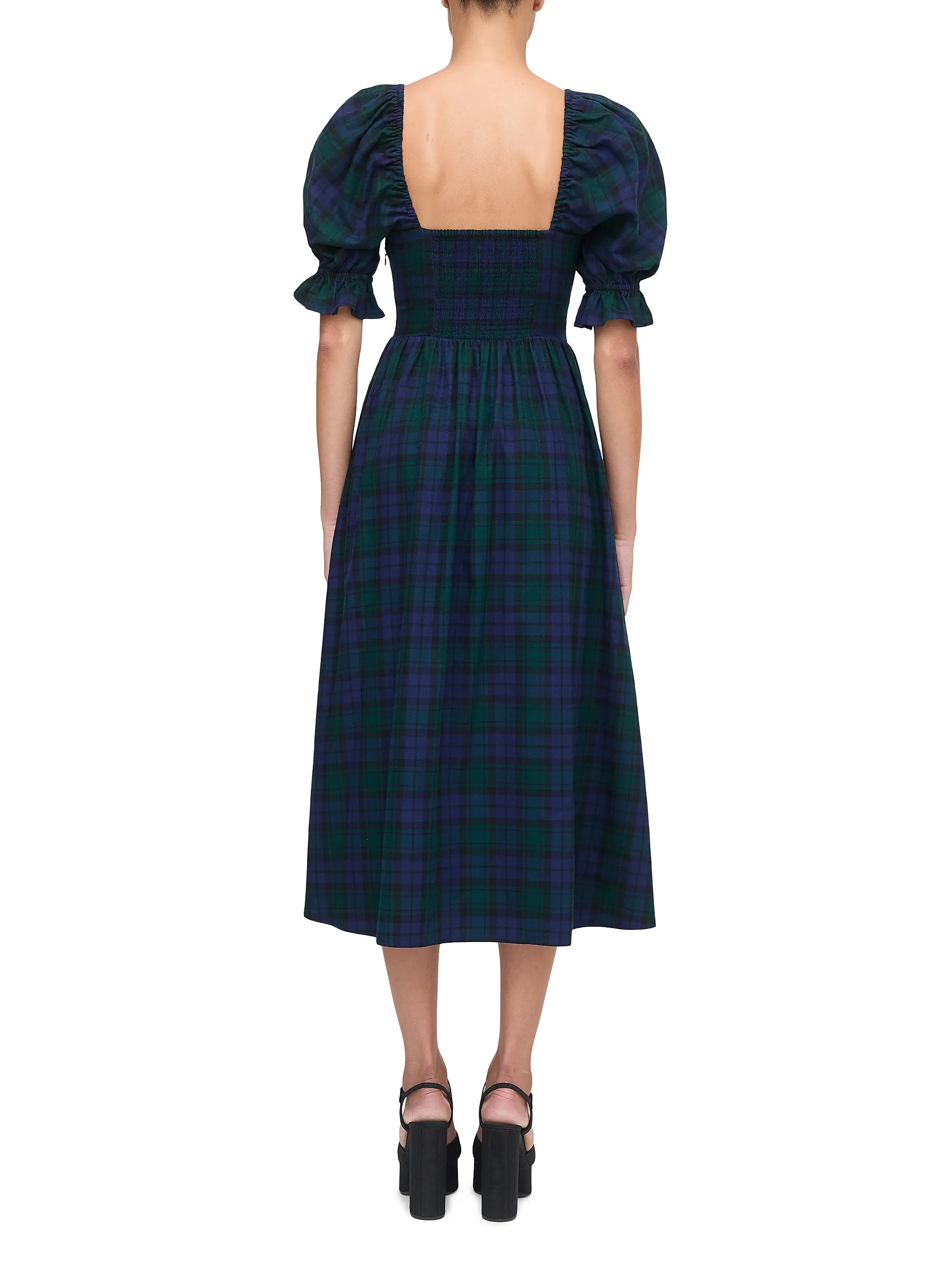 Plaid Maxi Dress – Timeless Holiday Charm