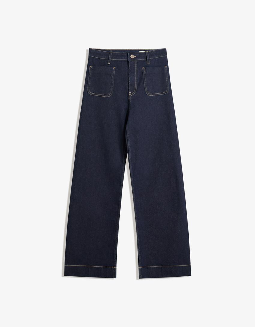 Indigo Ease Wide Flare