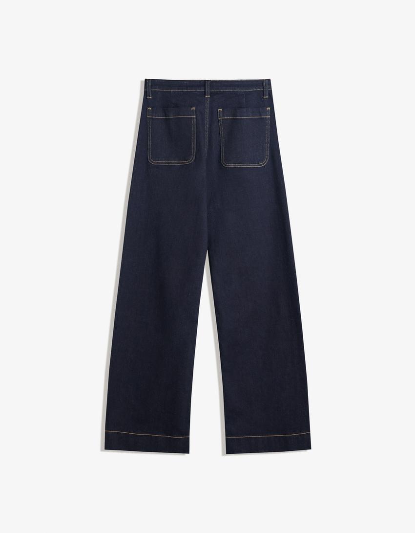 Indigo Ease Wide Flare