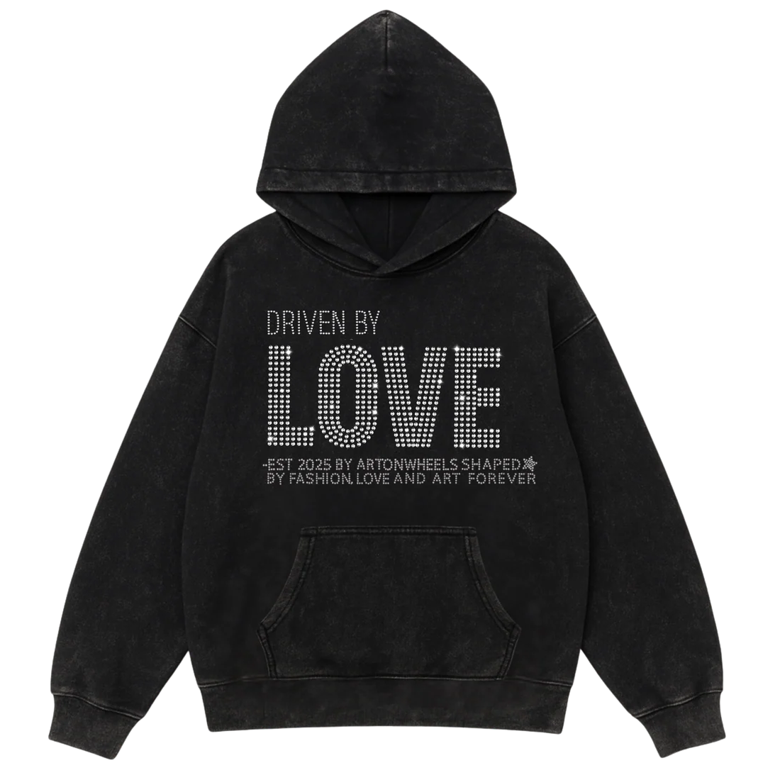 LOVE Rhinestone Hoodie