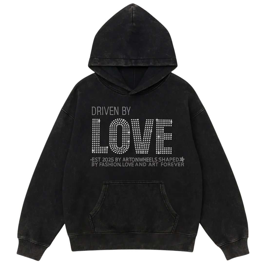 LOVE Rhinestone Hoodie