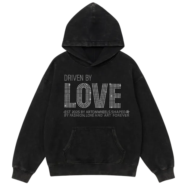 LOVE Rhinestone Hoodie