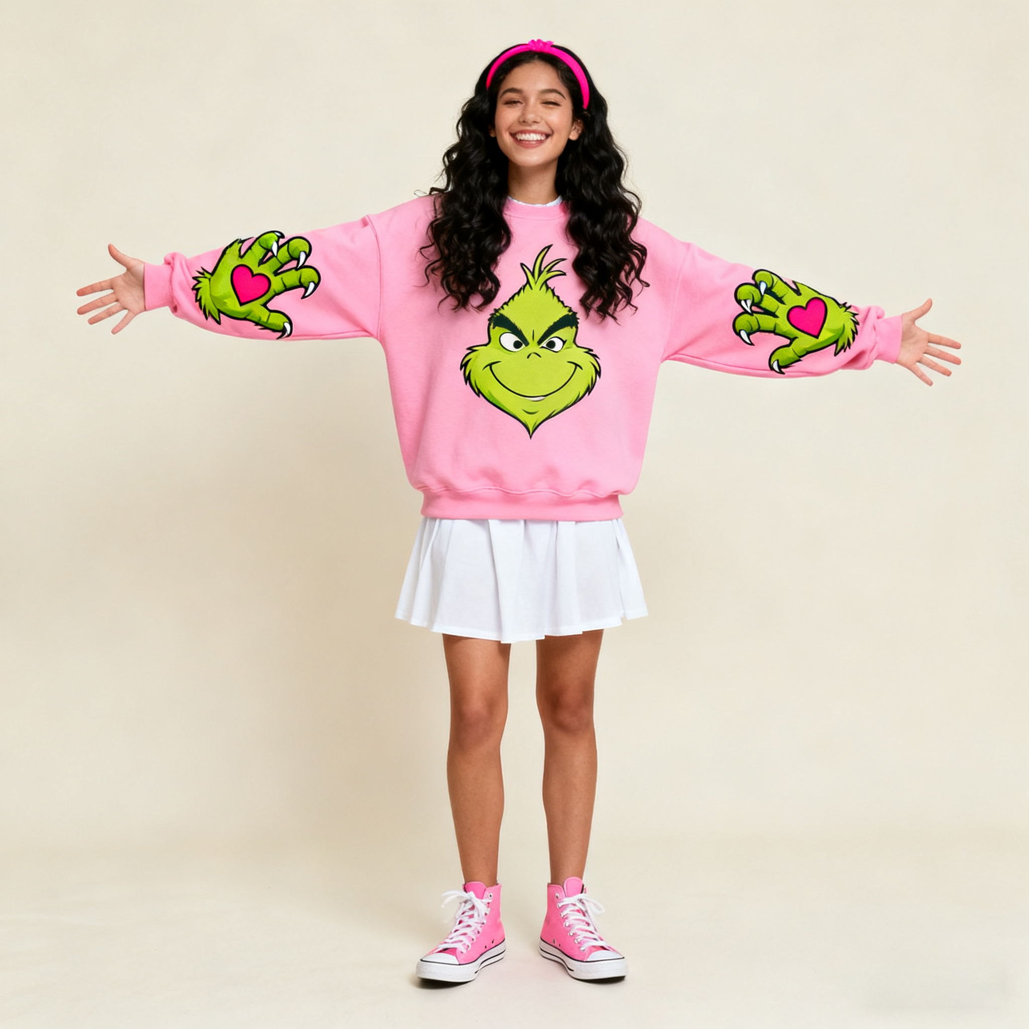 Grinch Graphic Sweatshirt