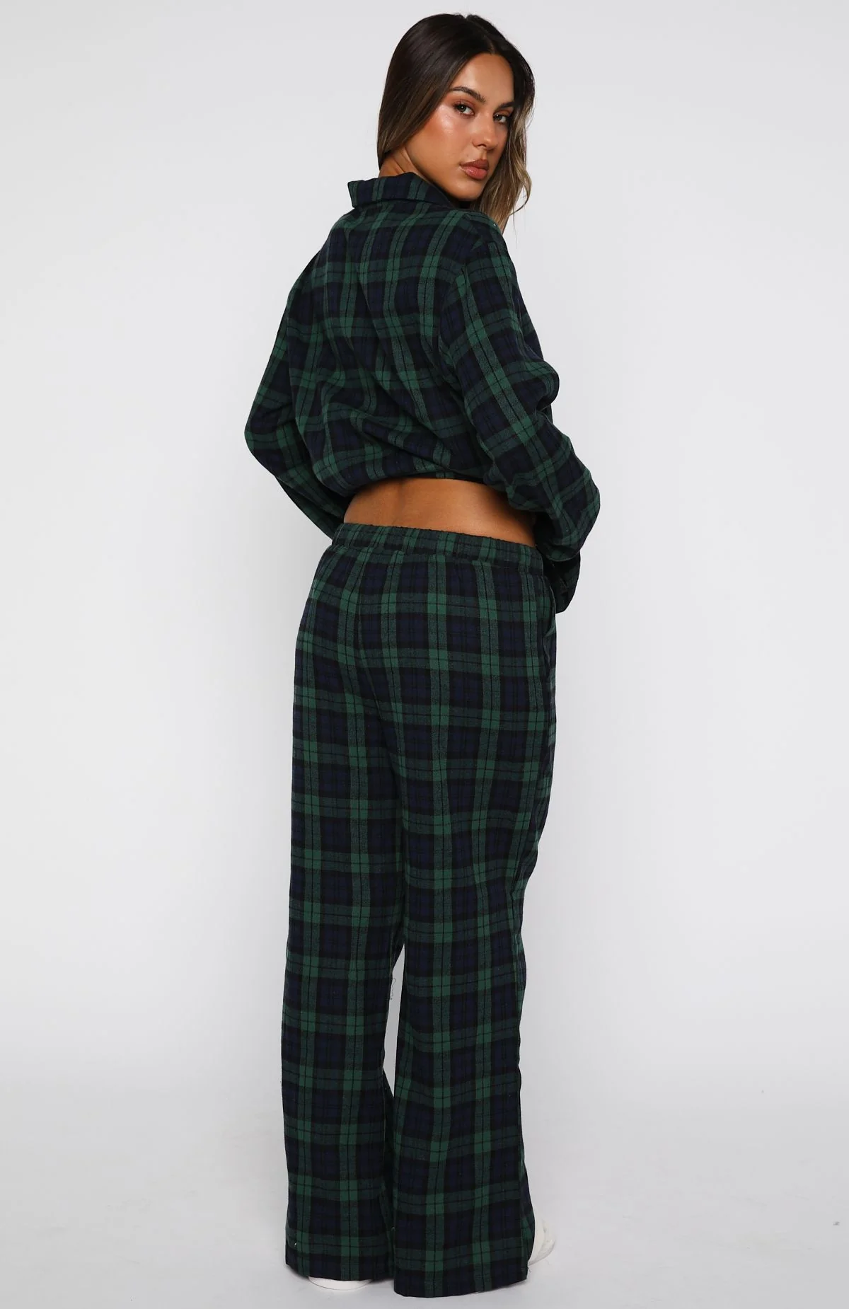 Christmas Plaid Pajama Set – Cozy Holiday Style
